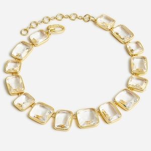 J.Crew Faceted Crystal Necklace